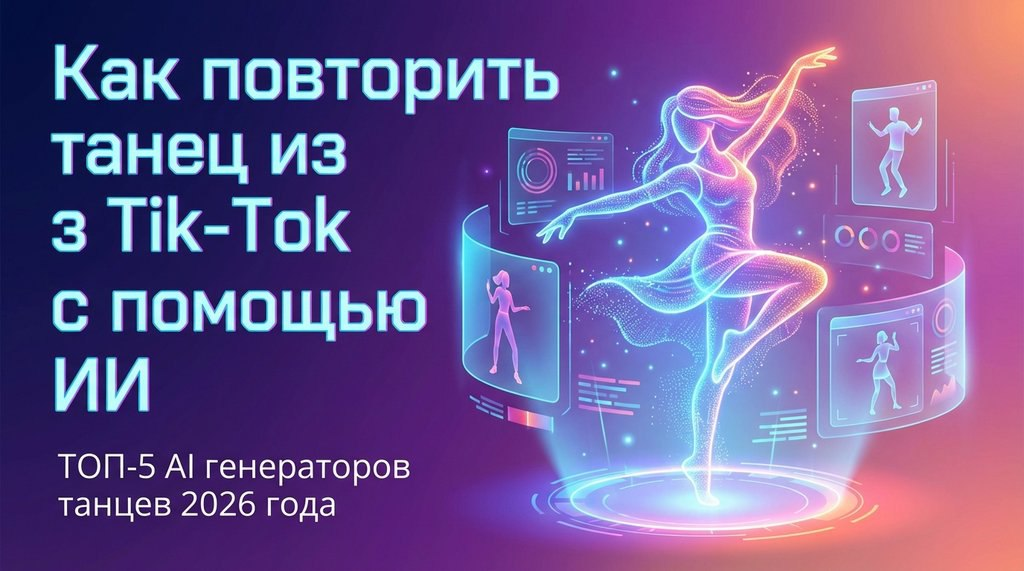 Как повторить танец из Tik‑Tok с помощью ИИ — ТОП-5 AI генераторов танцев 2026 года - 1